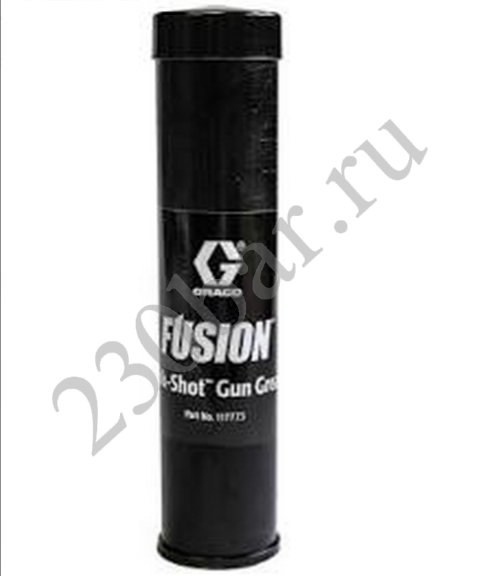 117773 Смазка Fusion - специальная смазка (аналог изоцианата), используемая для ежедневного обслуживания распылителей с воздушной очисткой GRACO